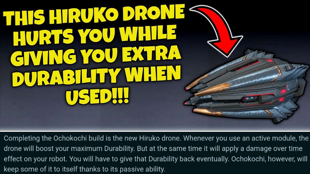 NEW DRONE??? NEW HIRUKO DRONE GAMEPLAY IN WAR ROBOTS!!!