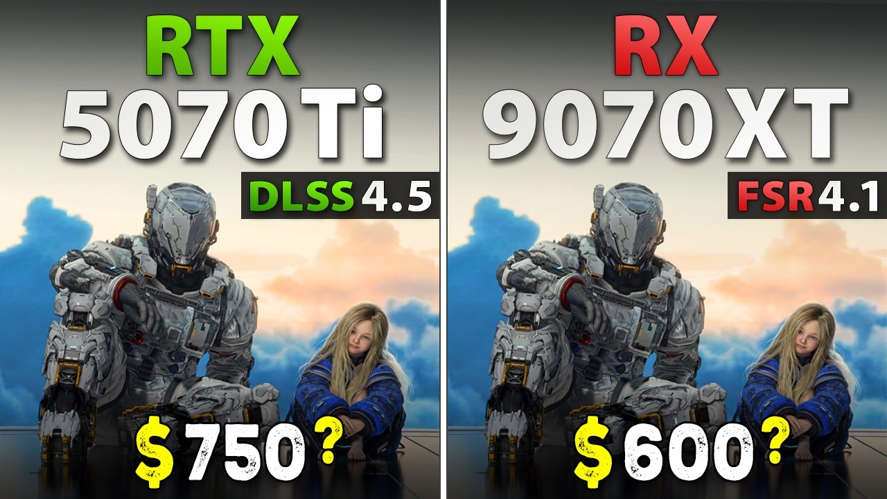 RTX 5070 Ti vs RX 9070 XT - HUGE Difference in 2026? 12 Games Tested (4K + DLSS 4.5/FSR 4.1)