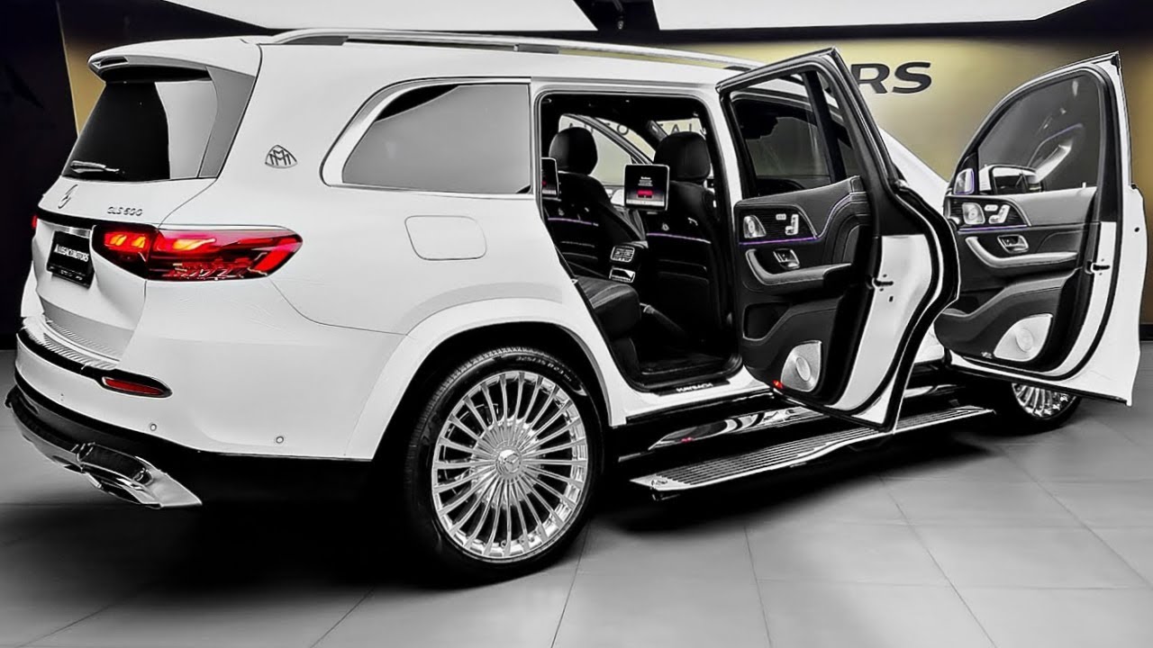 Mercedes GLS600 Maybach 2025 года — супербольшой роскошный внедорожник!