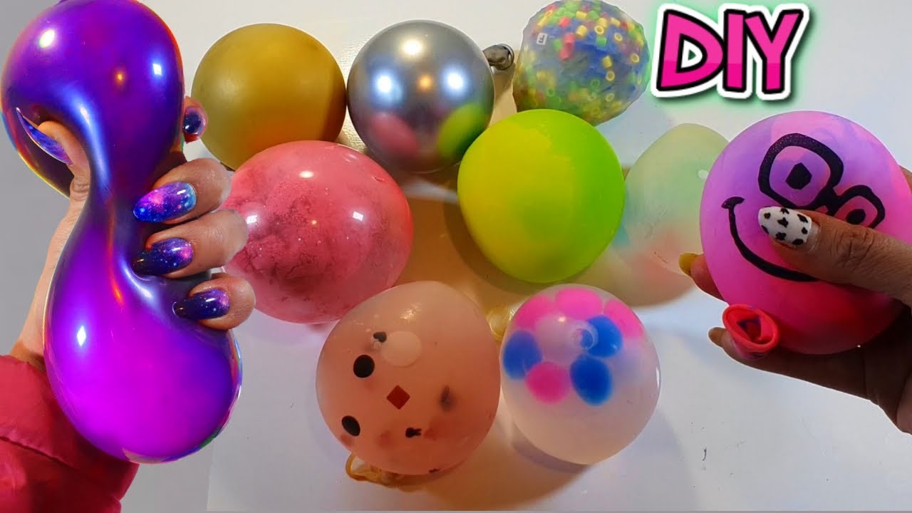 🔮 DIY 10 Rellenos Diferentes Para Pelotas Antiestres o Globos Sensoriales