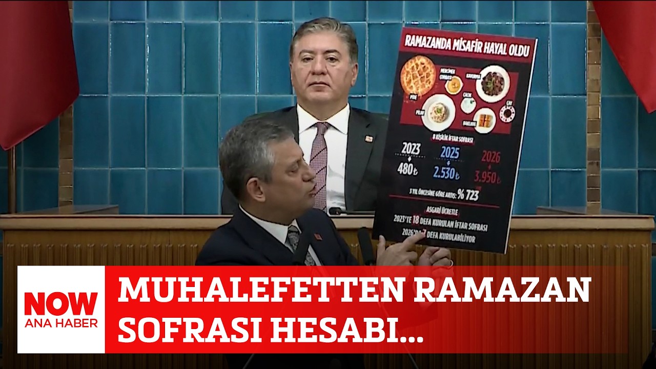 Muhalefetten Ramazan sofrası hesabı... 24 Şubat 2026 Selçuk Tepeli ile NOW Ana Haber