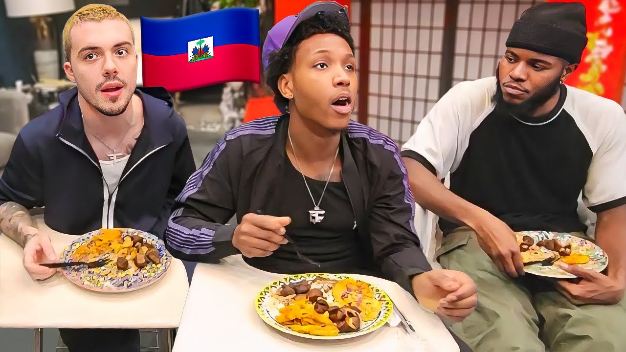FaZe & Chrisnxtdoor Try HAITIAN Food For FIRST Time..