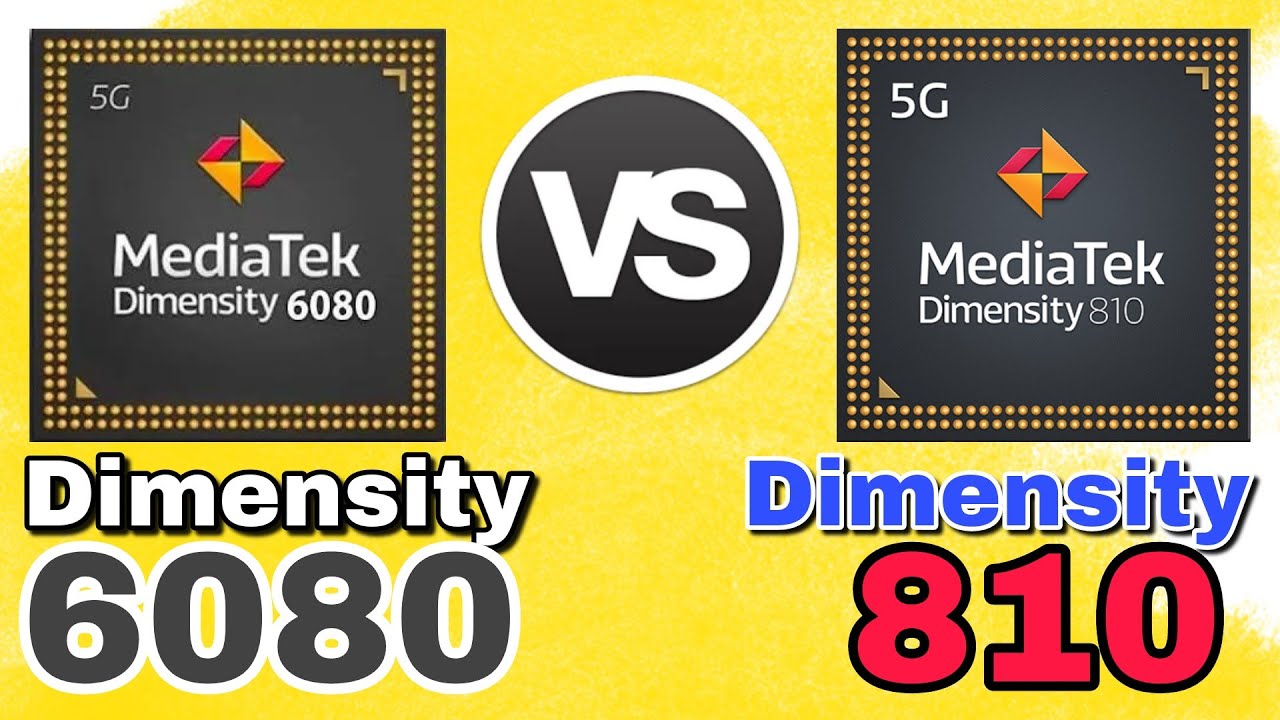 Dimensity 6080 vs Dimensity 810 telugu | Dimensity 810 vs dimensity 6080