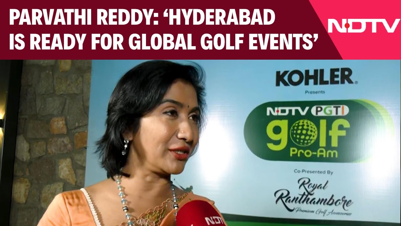 Parvathi Reddy: "Hyderabad Has Arrived-Ready for Global Golf Events!"