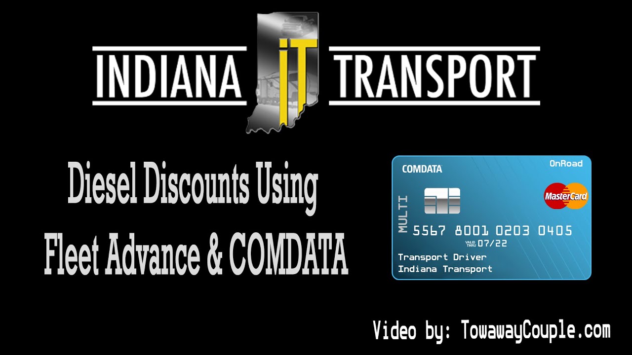 RV Transport - Indiana Transport Using your diesel discounts with Fleet advance and Comdata