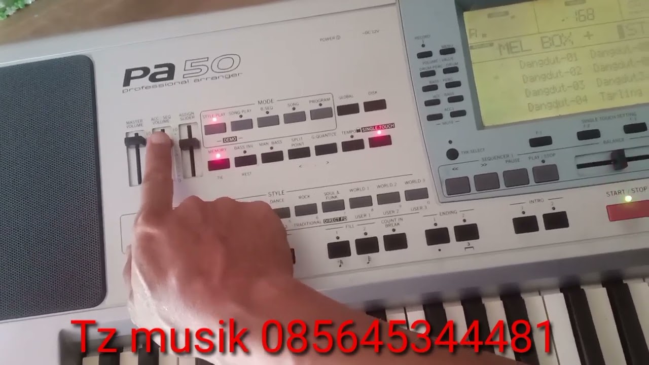 service keyboard korg pa50 suara kecil banget.. alhamdulillah solved..!!