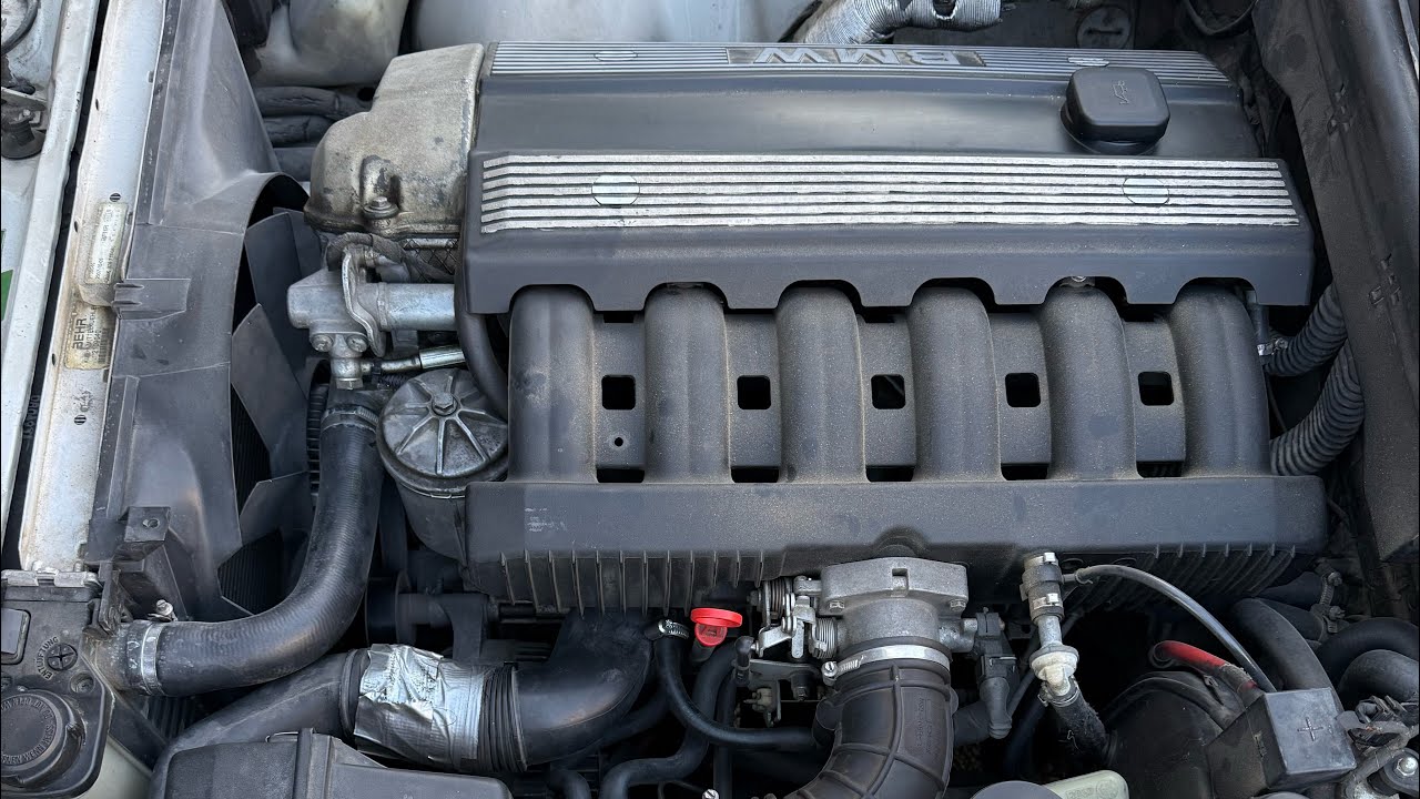BMW E34 Yağ filtresi ve Motor Yağı Değişimi / Oil filter and Engine Oil Change