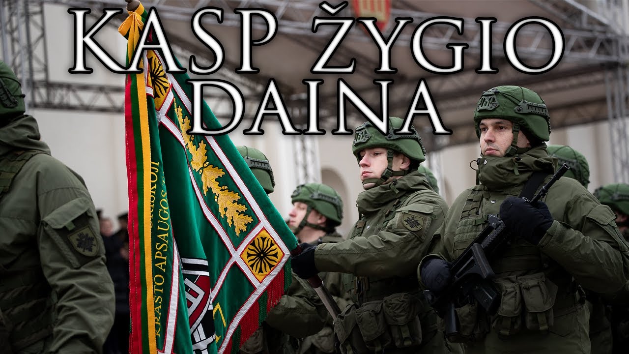 Lithuanian March: KASP žygio daina - NDVF Marching Song