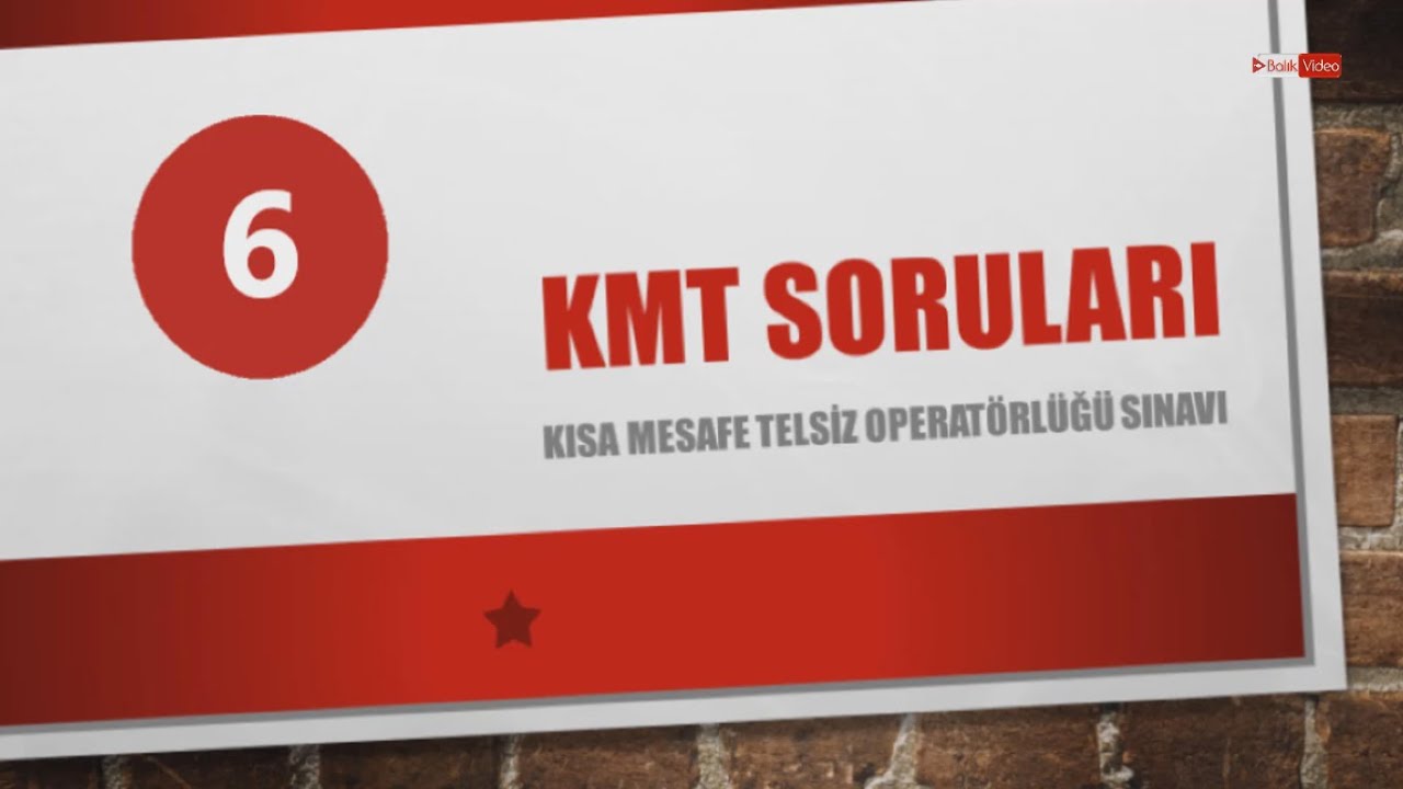 KMT sınav soruları ve cevapları 6