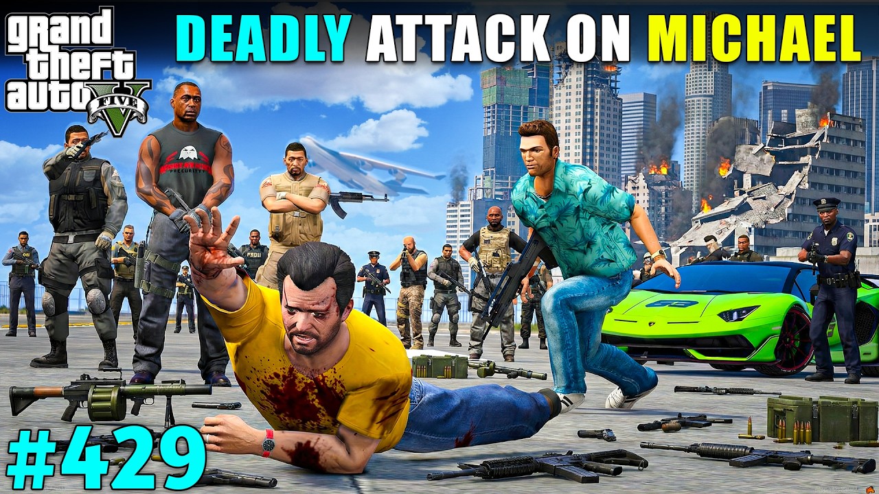 FINALLY MICHAEL TAKES REVENGE ON TOMMY VERCETTI | GTA 5 GAMEPLAY #429 | GTA V