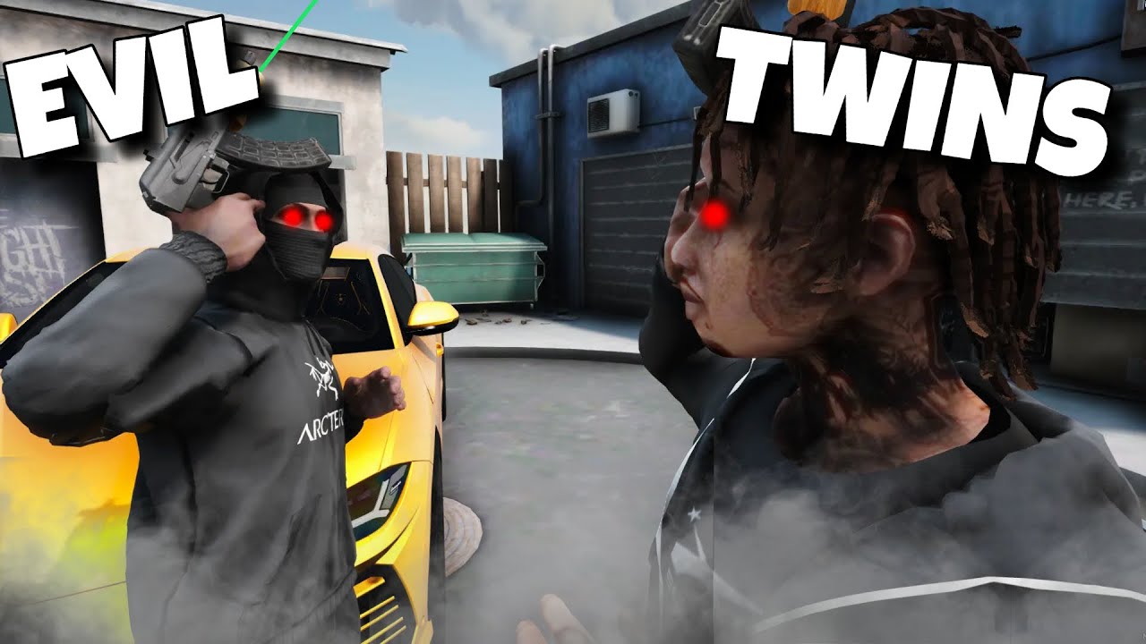 Evil Twins got ROBBED so they CRASHED OUT in GTA 5 RP...