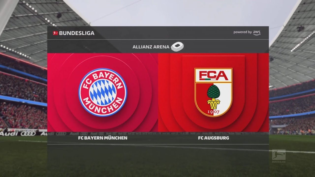 EA Sports FC 26: FC Bayern Munich vs Augsburg (Bundesliga) (PS5 slim)