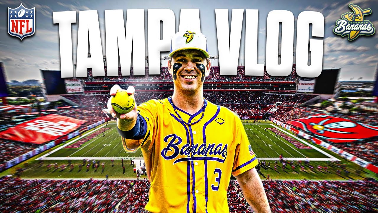 I played for the SAVANNAH BANANAS in a NFL STADIUM? (Crazy Ending) | VLOG