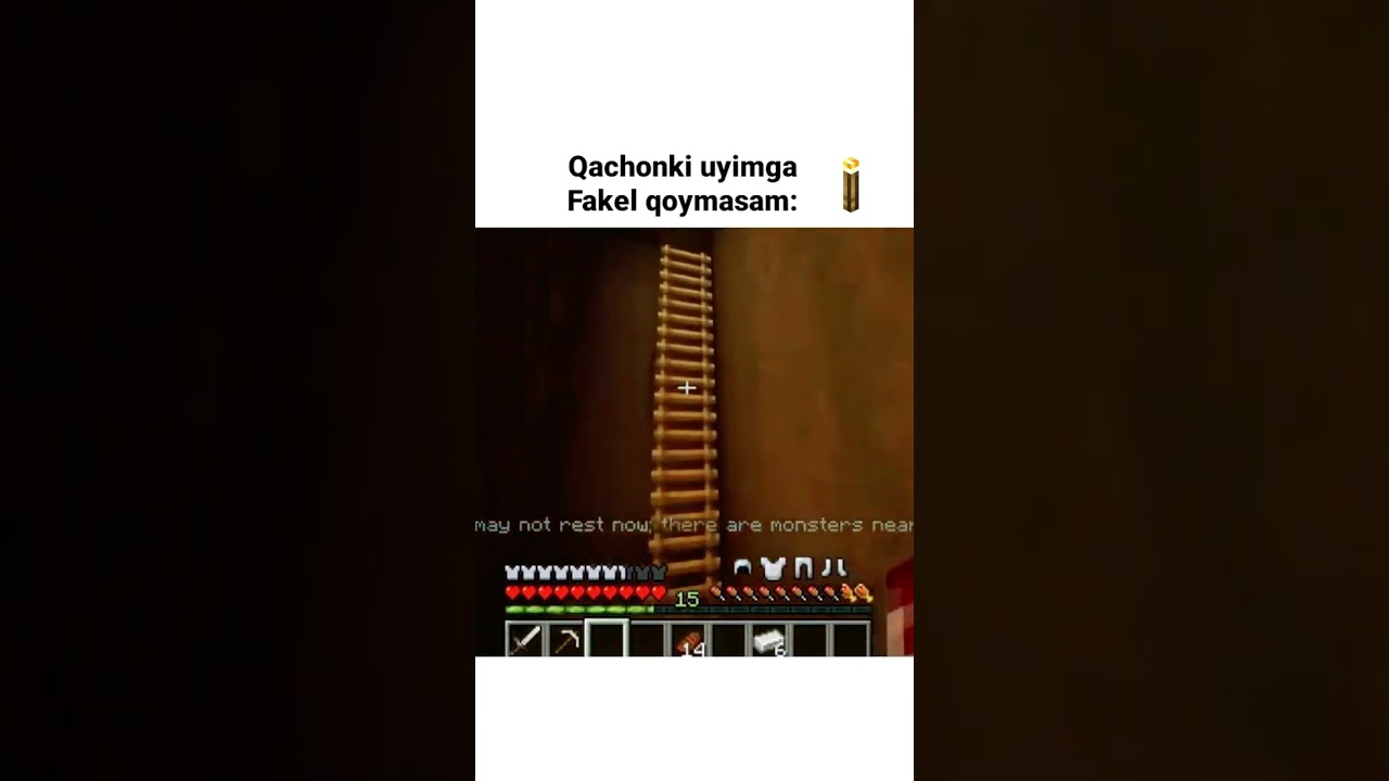 MineCraft uyimga Fakel quymasam #gamelegend #minecraft #minecraftmemes #minecraftbuilding #herobine