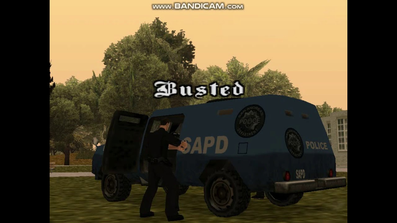 GTA San Andreas Busted Compliation #30