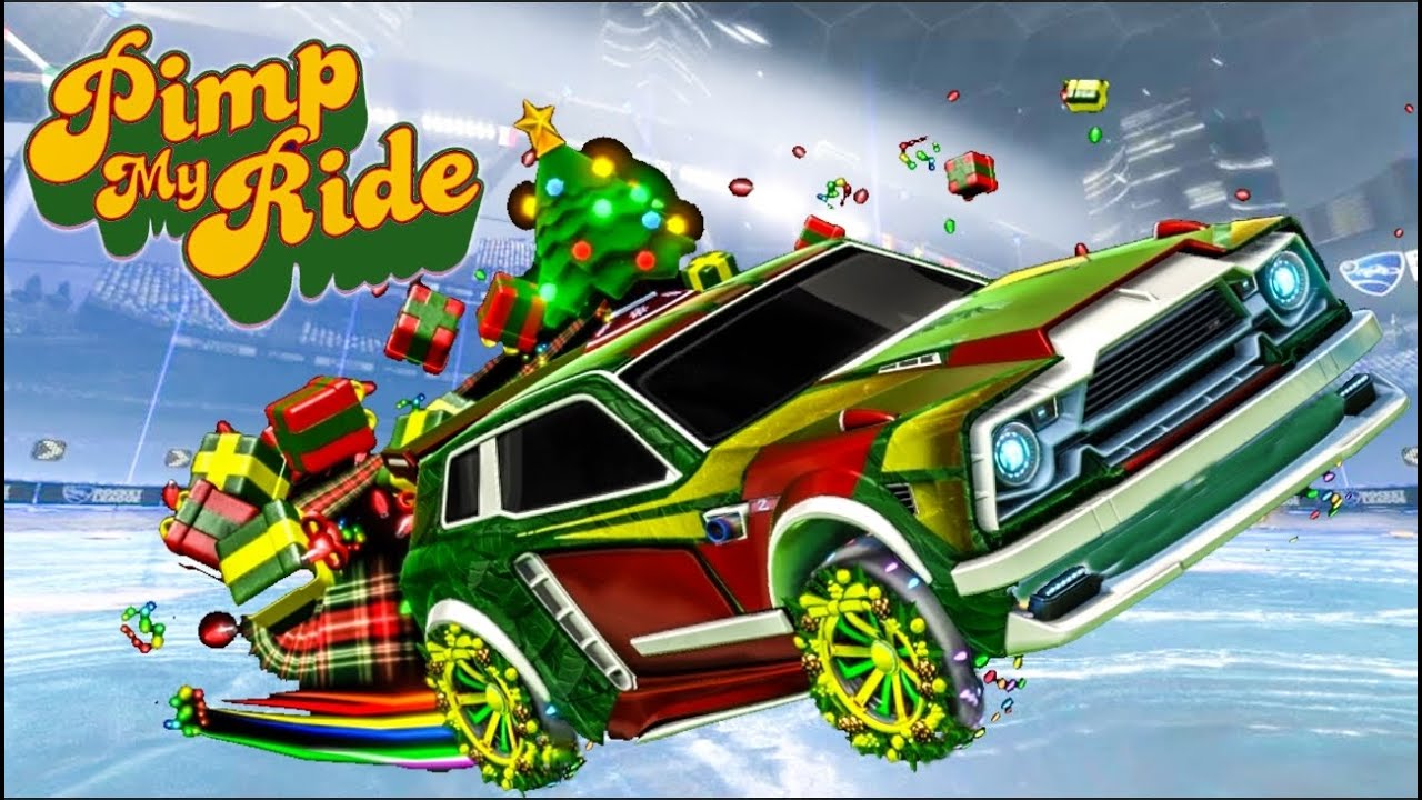 THE HOLIDAY DESIGNS YOU NEED! - Pimp My Rocket League Ride