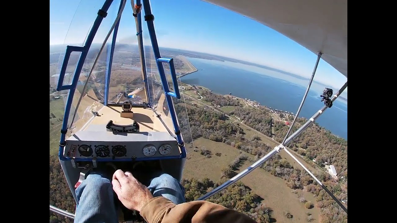 Legal Eagle ultralight - first flight - December 2023