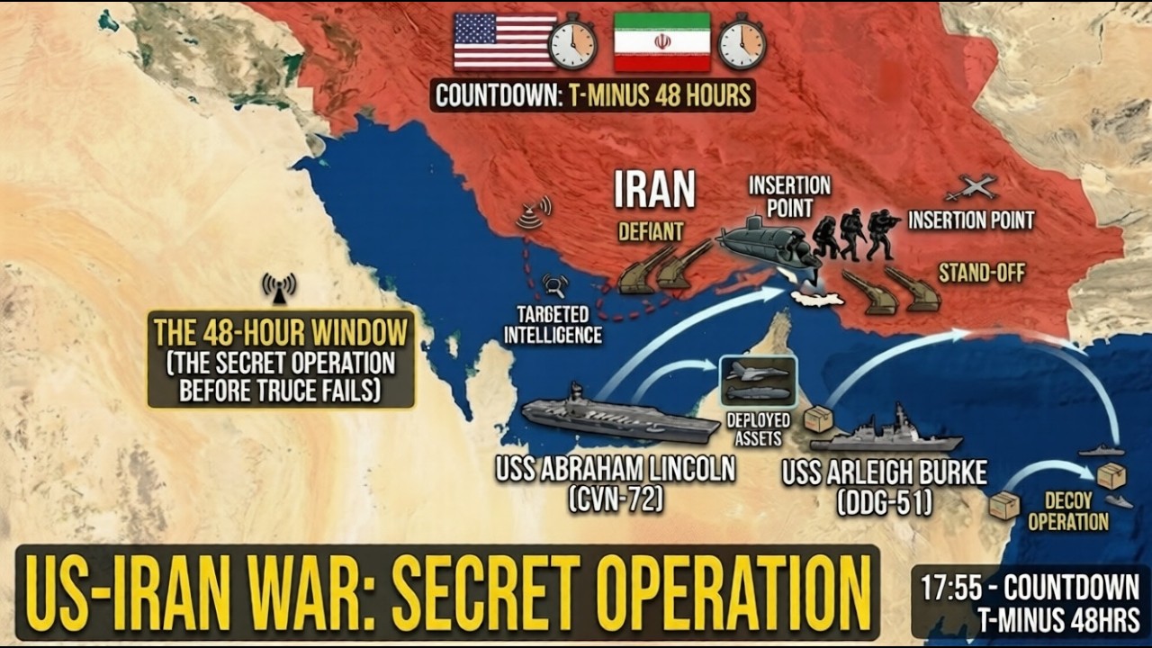 US is Iran War: The Secret Operation 48 Hours Before the Truce Fails