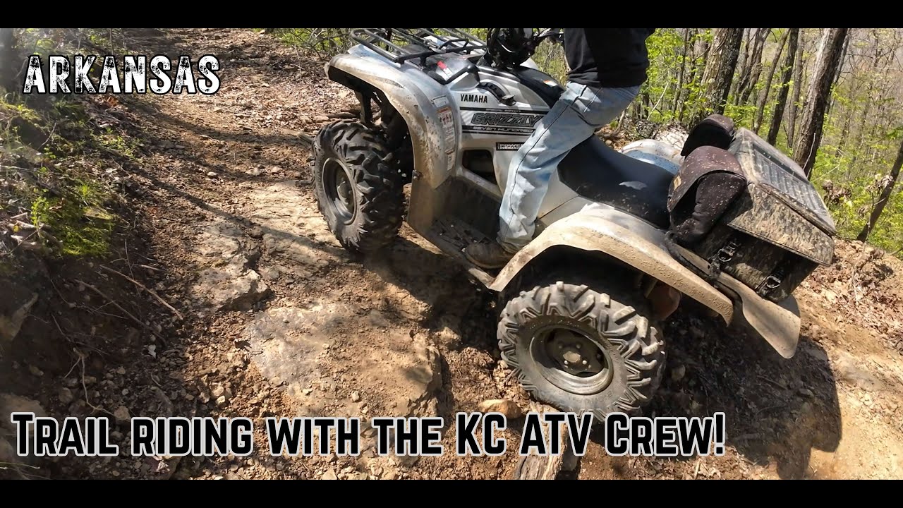Квадро-трассы Арканзаса с командой KC ATV!