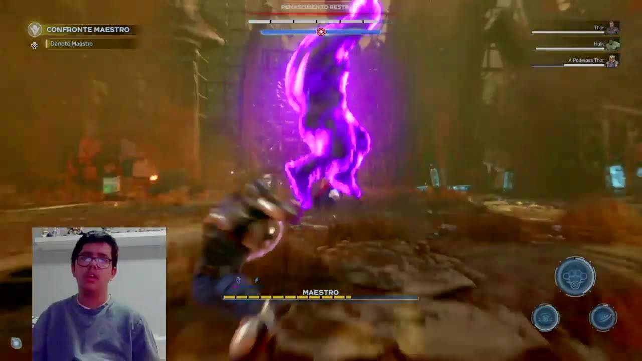 Transmissão ao vivo do PS4 de josinei marvel avengers ps4 gamplay