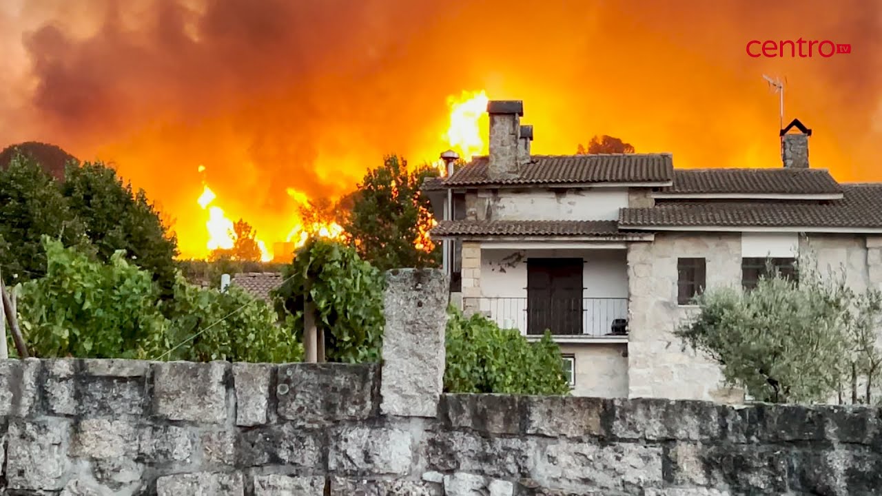 Incêndio em Nelas provocou seis feridos e obrigou a retirada de 20 pessoas de acampamento