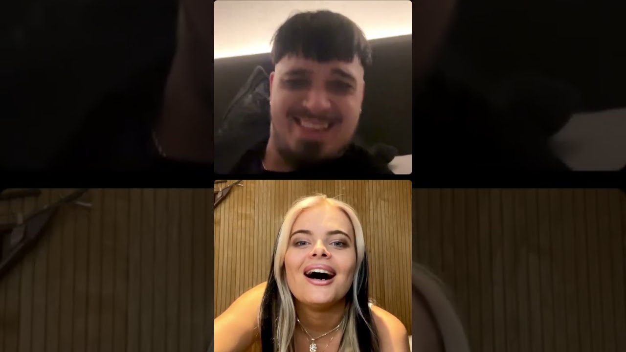 Käärijä & Erika Vikman - IG Live - 8.2.24