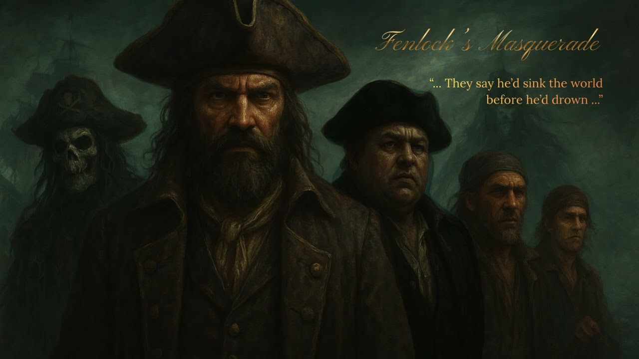 Fenlock’s Masquerade – The Smile Beneath the Storm | Dark Cinematic Pirate Orchestral Theme