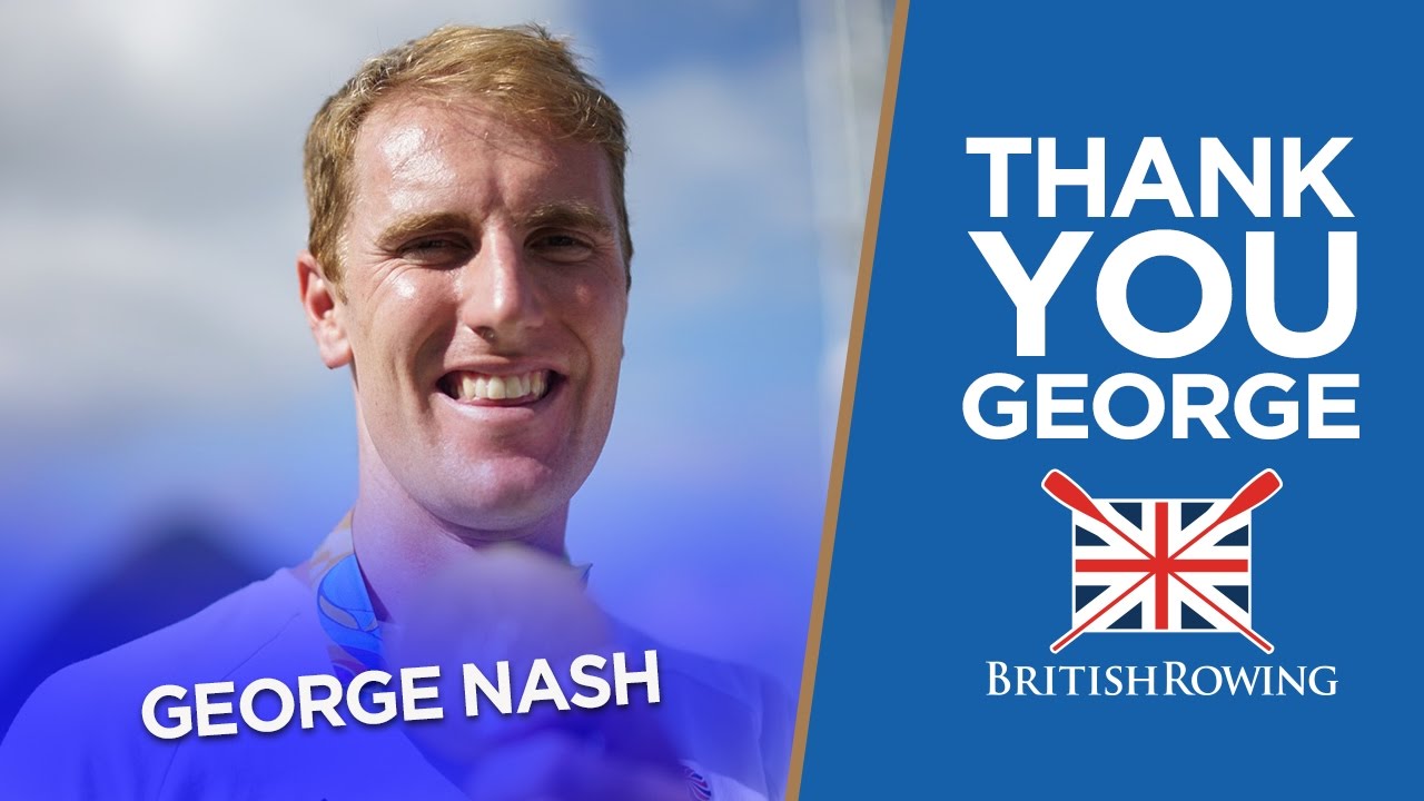 Cheers George! | GB rower Nash retires