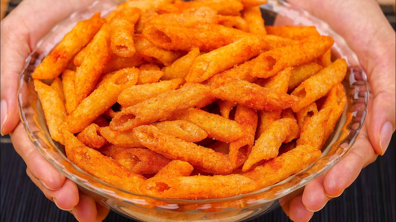 Macaroni kurkure Recipe | Crispy Macaroni Snacks