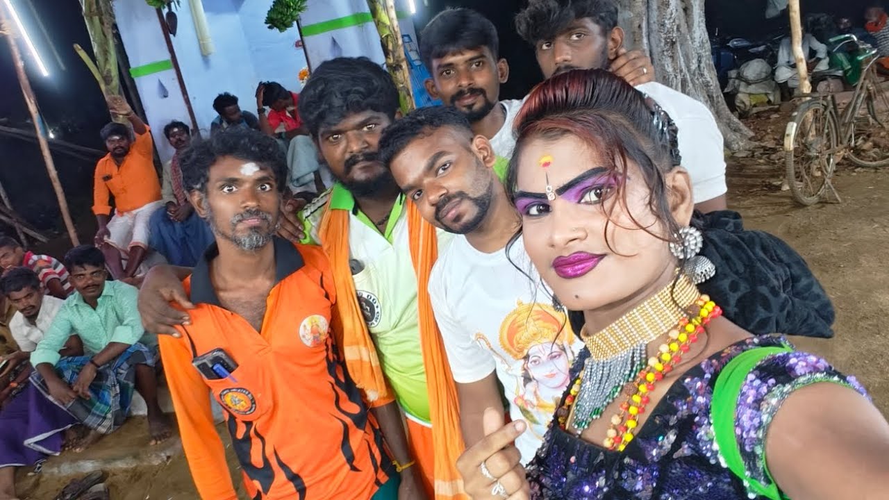 G.R.puram ராமர் கோவில் திருவிழா. மாரியப்பன் நெல்லை கஸ்தூரி கரகாட்டம். ....