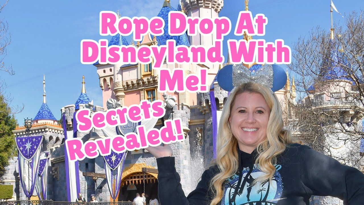 Rope Drop Disneyland With Me! Real-Time Wait Times & Best Strategies!