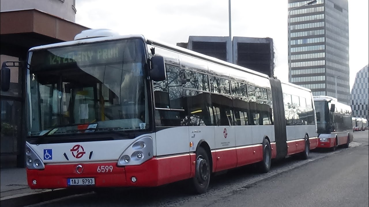 Autobus Irisbus Citelis 18M ev.č. 6599 na lince 124