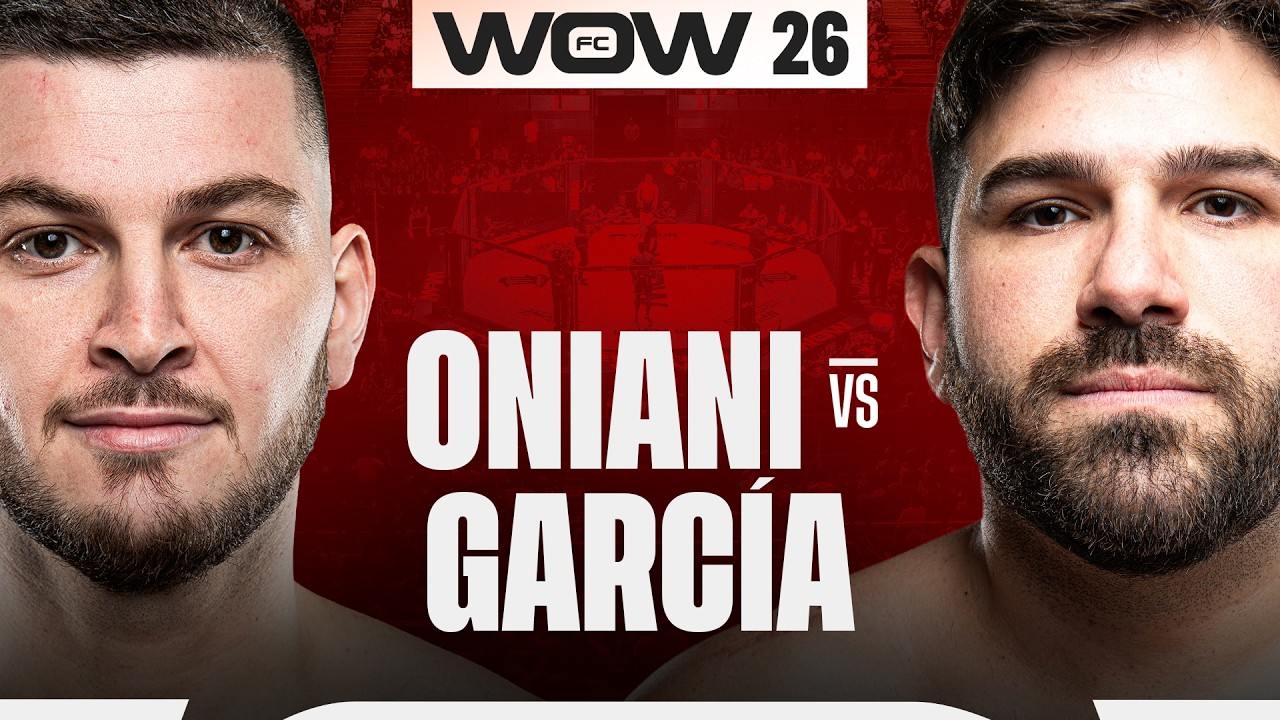 WOW 26 Bilbao | Bukhula Oniani vs David García | Combate Completo | MMA Full Fight