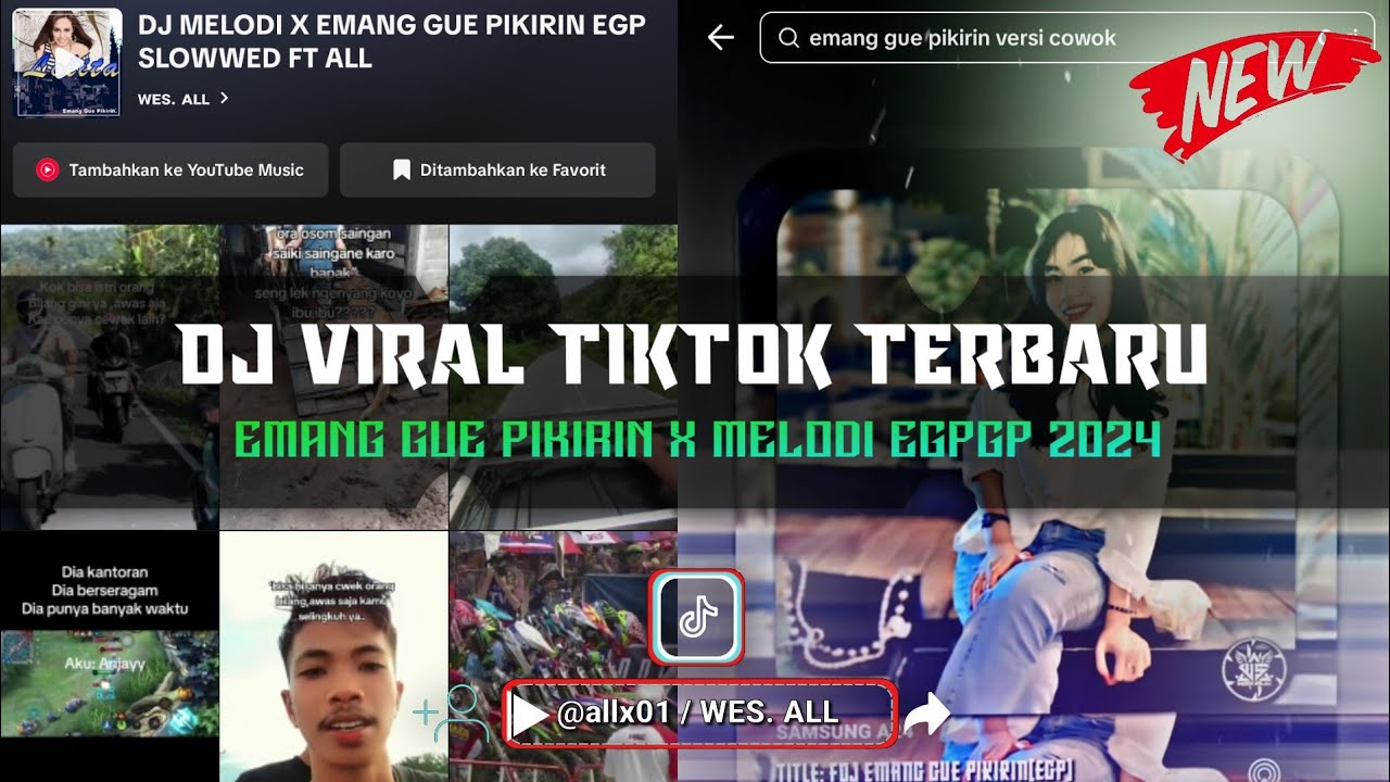 FDJ EMANG GUA PIKIRIN X MELODI EGPGP SLOWWED 2024 BY WES ALL