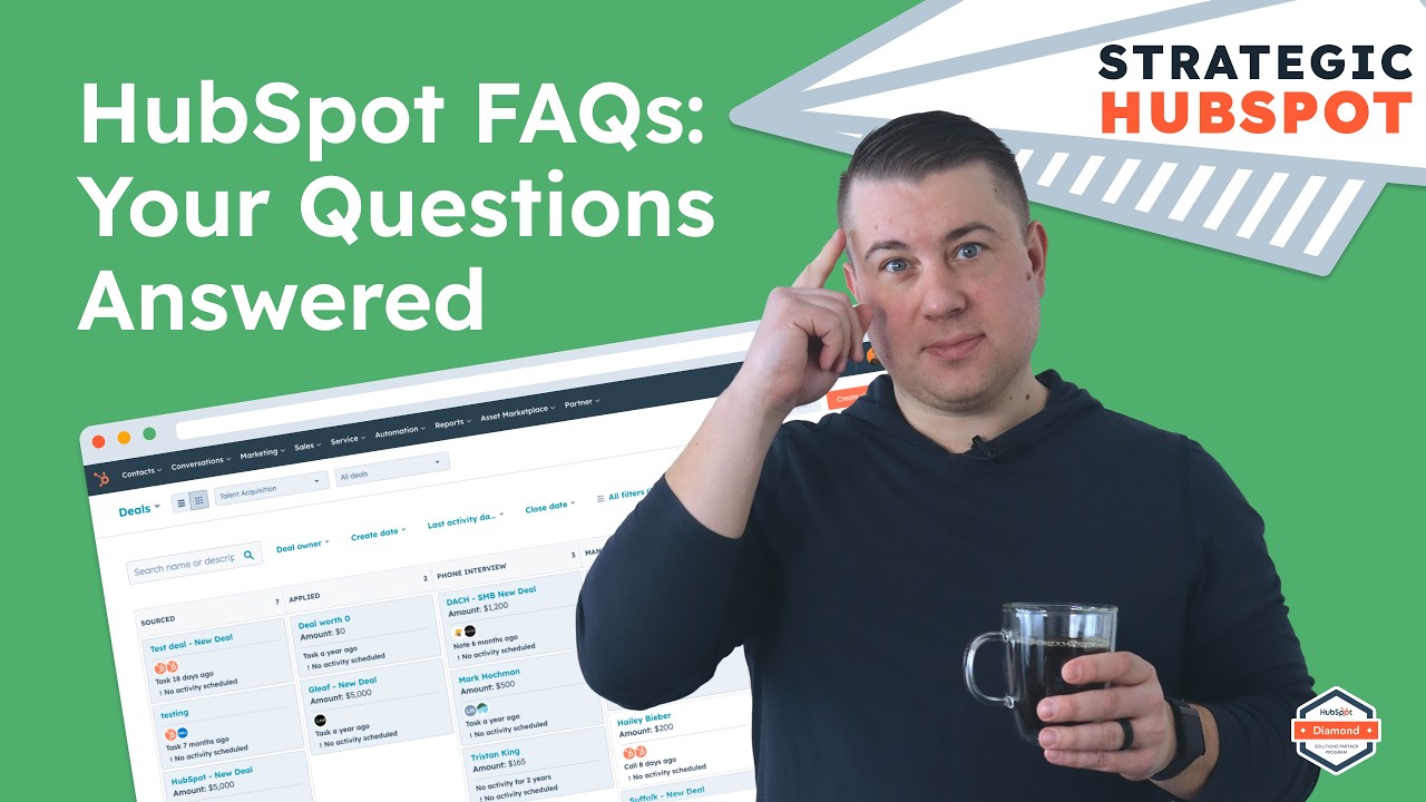 Q&A по HubSpot: взращивание лидов, отчетность по воронке продаж, скоринг лидов и атрибуция