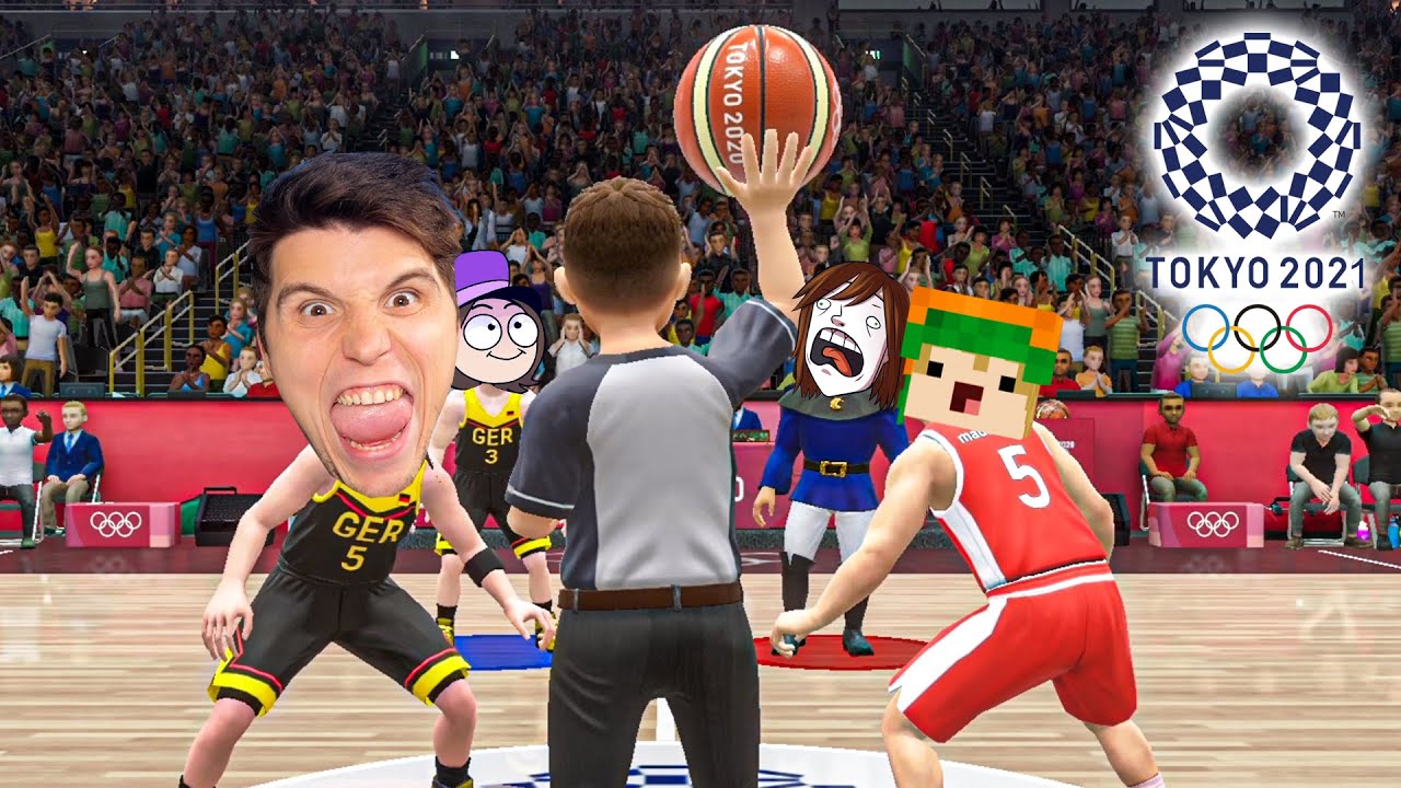 Vier YOUTUBER spielen Basketball bei Olympia 2021 in Tokyo