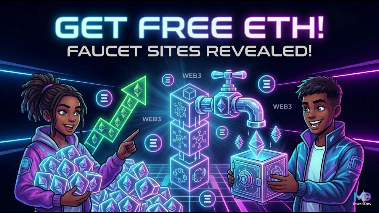 How to Get Free ETH from Faucet | MetaMask & Web3 Course | Lecture 5