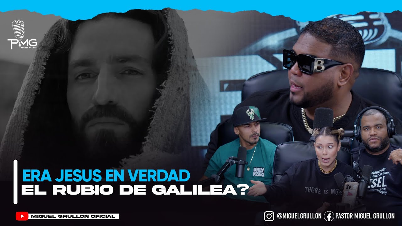 JESUS EN VERDAD ES EL RUBIO DE GALILEA/ SE PERDIO JUDAS ??/ PMG RADIO SHOW