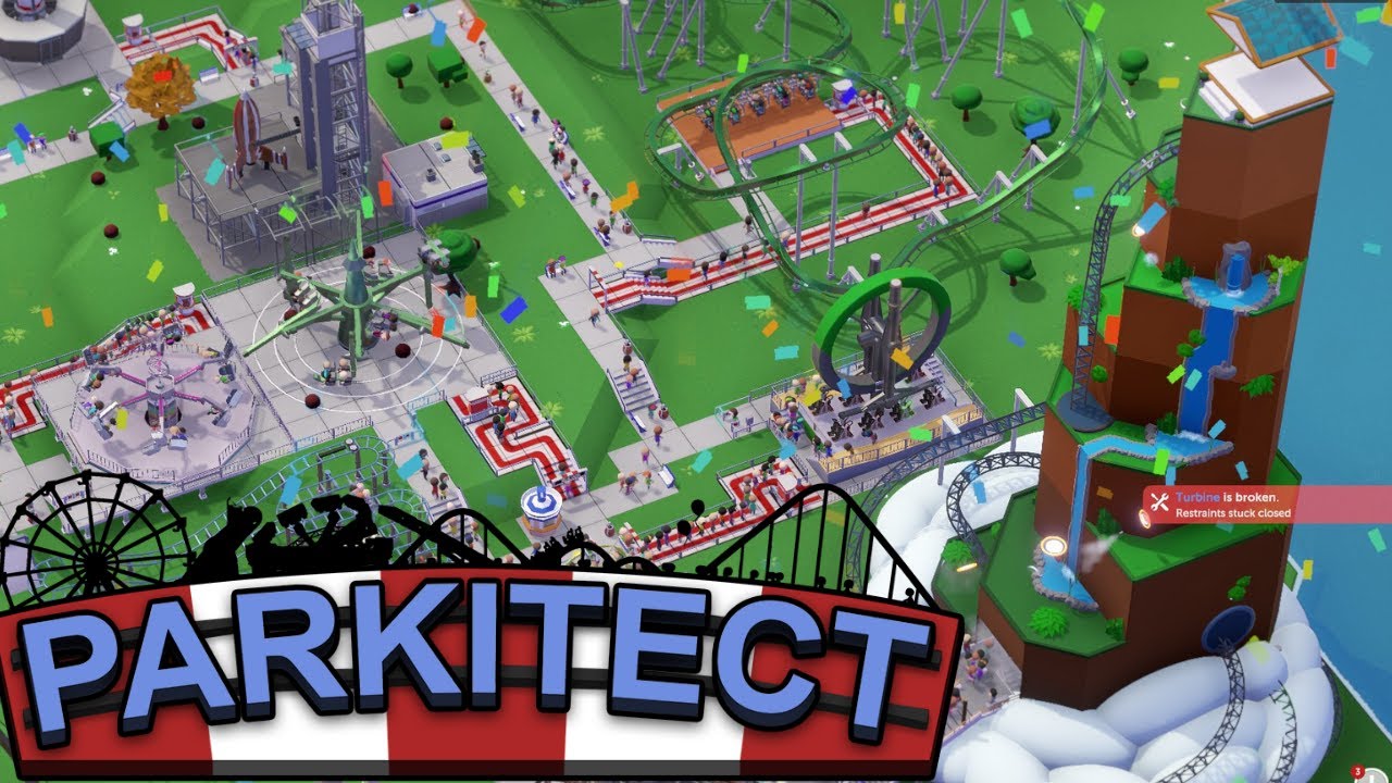 I Complete Parkitect part 22 Robopark