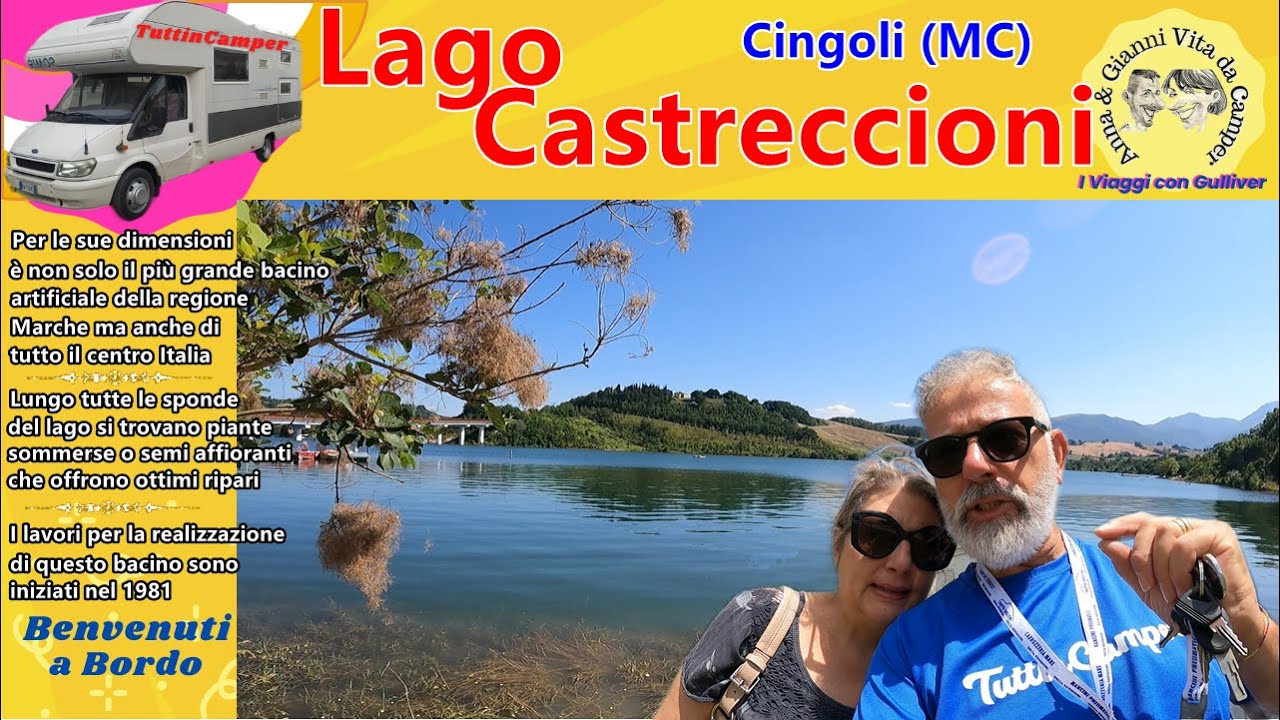 🚚 Il Lago di Castreccioni Cingoli (MC) 🌅 ➡ I viaggi con Gulliver