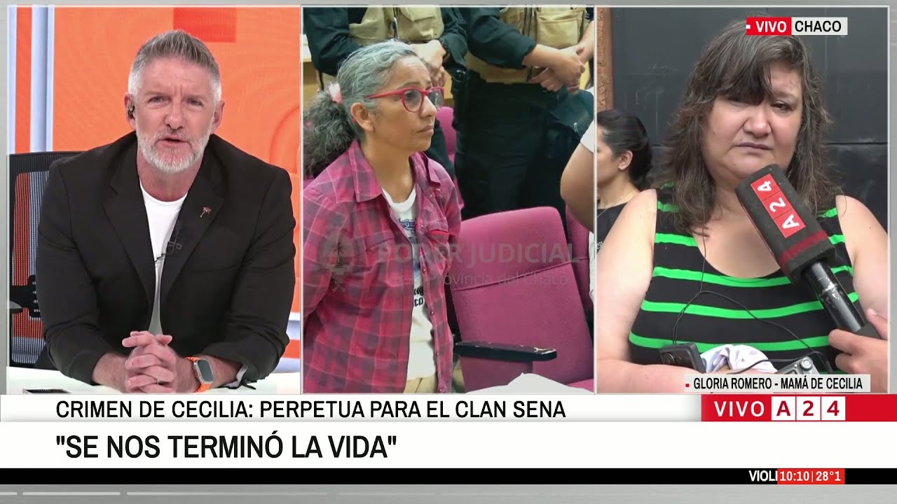 🔴 EL CLAN SENA CONDENADOS A PERPETUA: HABLA LA MAMÁ DE CECILIA STRZYZOWSKI EN CHACO