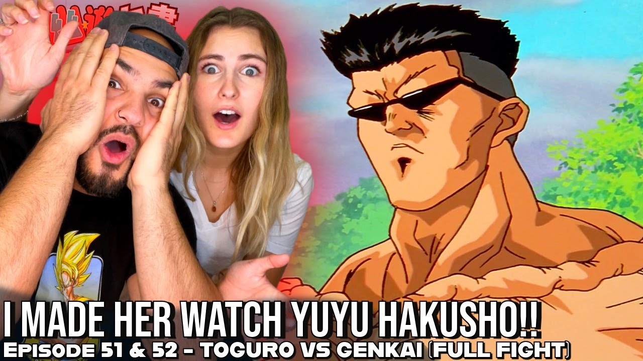 TOGURO VS GENKAI!!! 💀🔥Girlfriend's Reaction Yu Yu Hakusho Episode 51 & 52