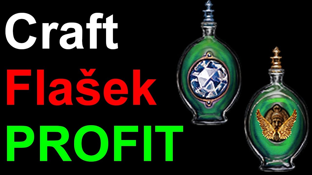 Craftov&aacute;n&iacute; fla&scaron;ek pro PROFIT (Path of Exile 3.19) [4K, česky, Jan Pru&scaron;&aacute;k]