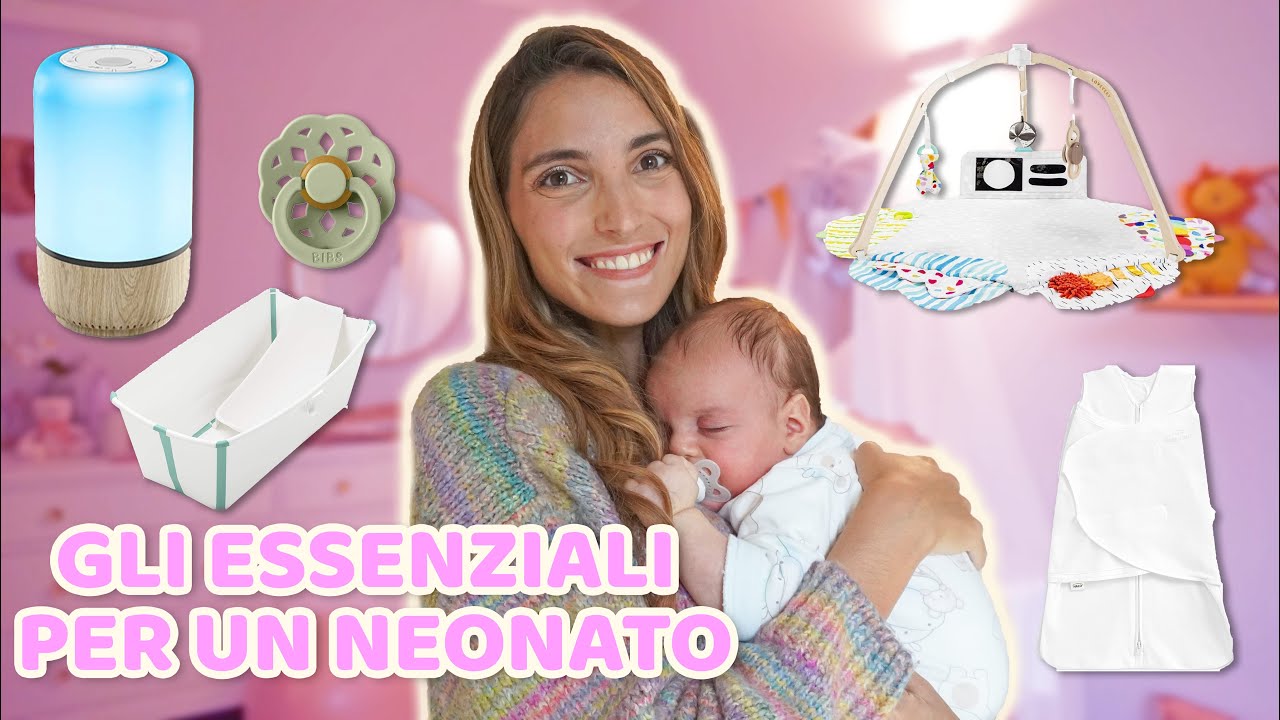 I PRODOTTI ESSENZIALI PER UN NEONATO 👶🏼💜