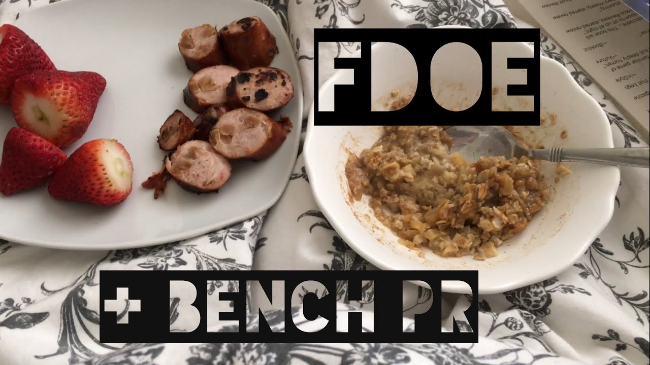 FDOE #2 (Cutting) & BENCH PR!!