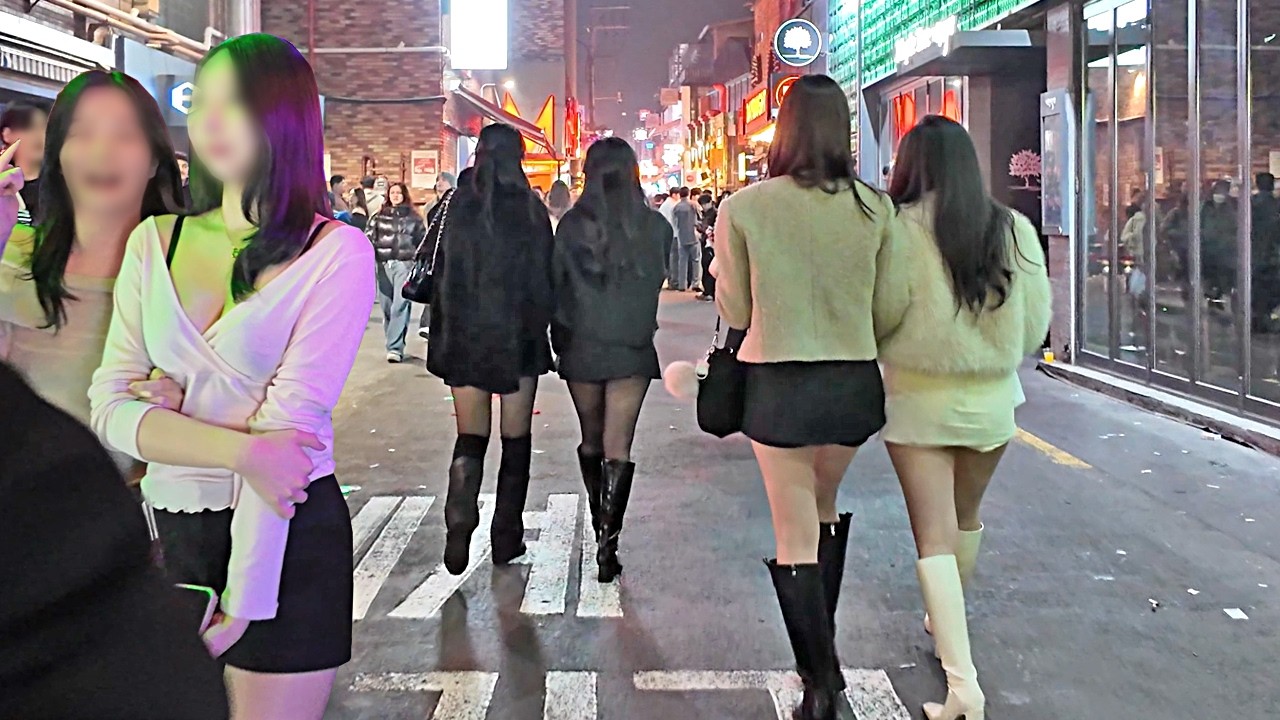 [4K SEOUL KOREA] 😍😍 언제나 활기넘치는~주말새벽 이태원클럽거리~ 🔥🔥Itaewon Club Street/Seoul, Korea/K-City Walk