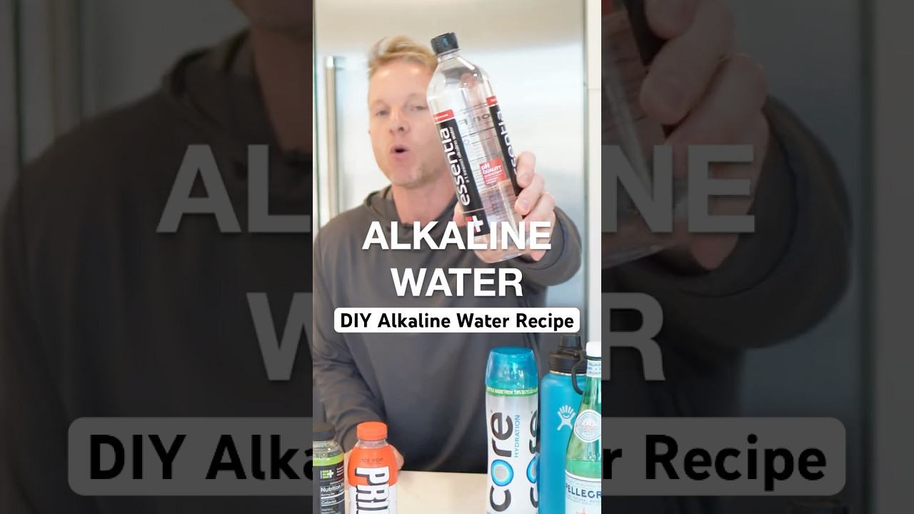 Alkaline Water Recipe: Homemade DIY
