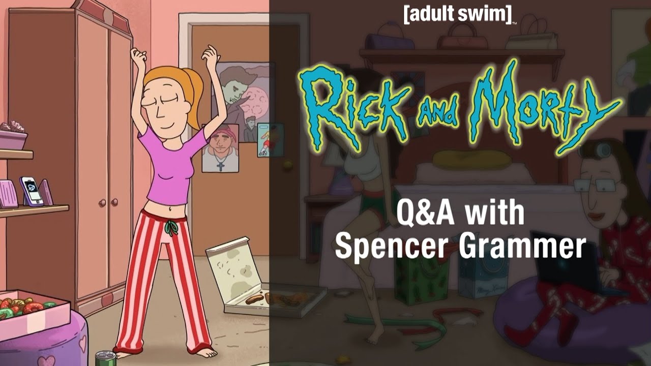Rick and Morty | Spencer Grammer aka Summer Smith Q&A | Adult Swim Nordic