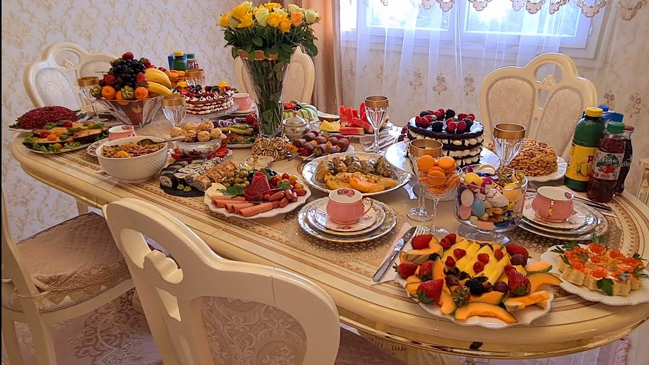 Стол на Мархнаш/ Cтол на Ураза Байрам (Рамадан) Ramadan Party