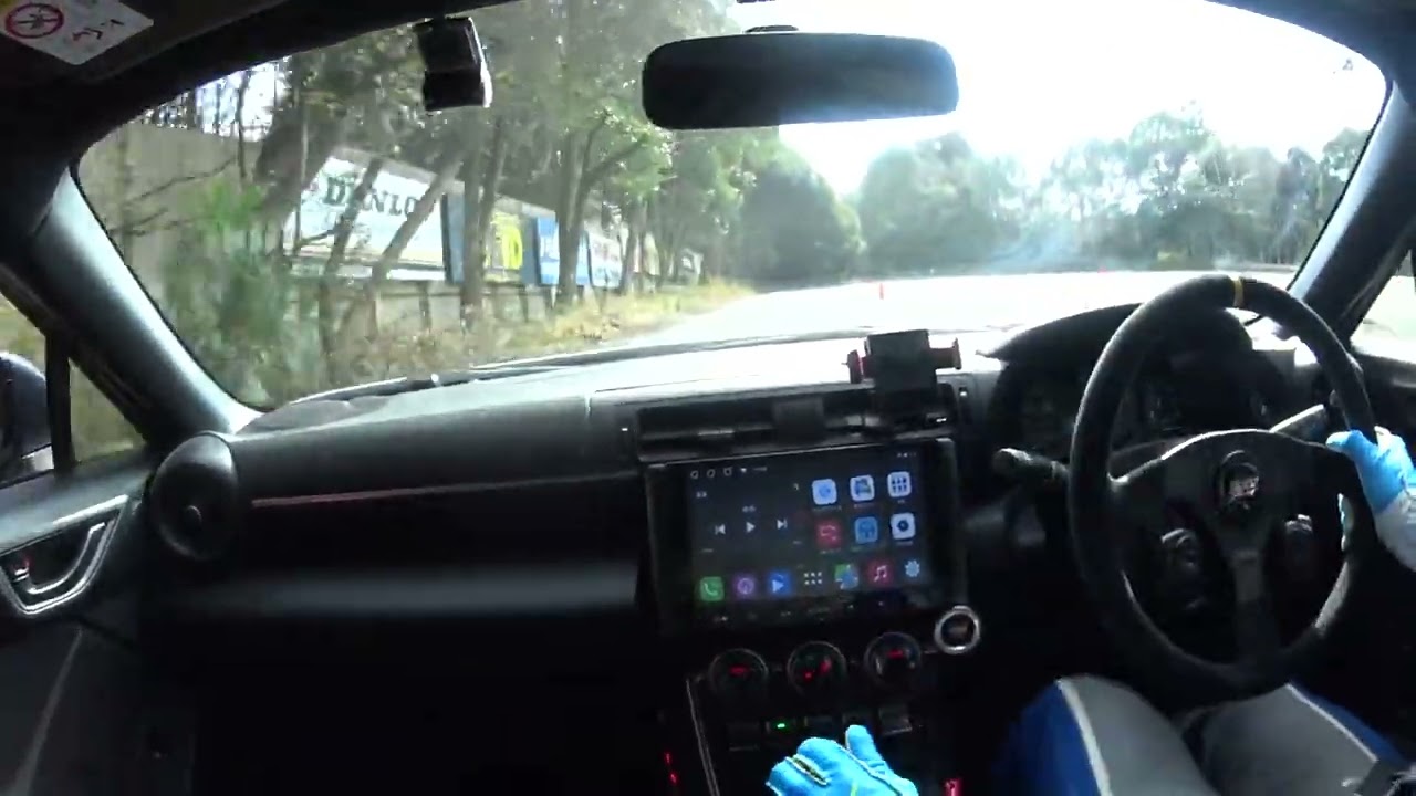 【2位】2026JAF関東ジムカーナ第1戦目 茨城中央サーキット1本目車載